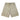 Men's Plaque Logo Shorts Beige Size Waist 32"