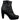 Women's Buckle Ankles Boots Heels Black Size EU 36 / UK 3