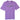 Men's Embroidered Logo T-Shirt Purple Size XS