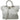 Women's Diamante Skull Logo Bag White