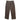 Men's Applique Logo Trousers Brown Size Waist 30"