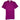 Men's Embroidered Logo Polo Shirt Purple Size S